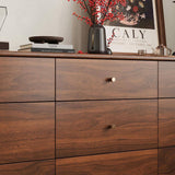 Mid-Century Luxury Storage Cabinet 9-Drawer Dresser