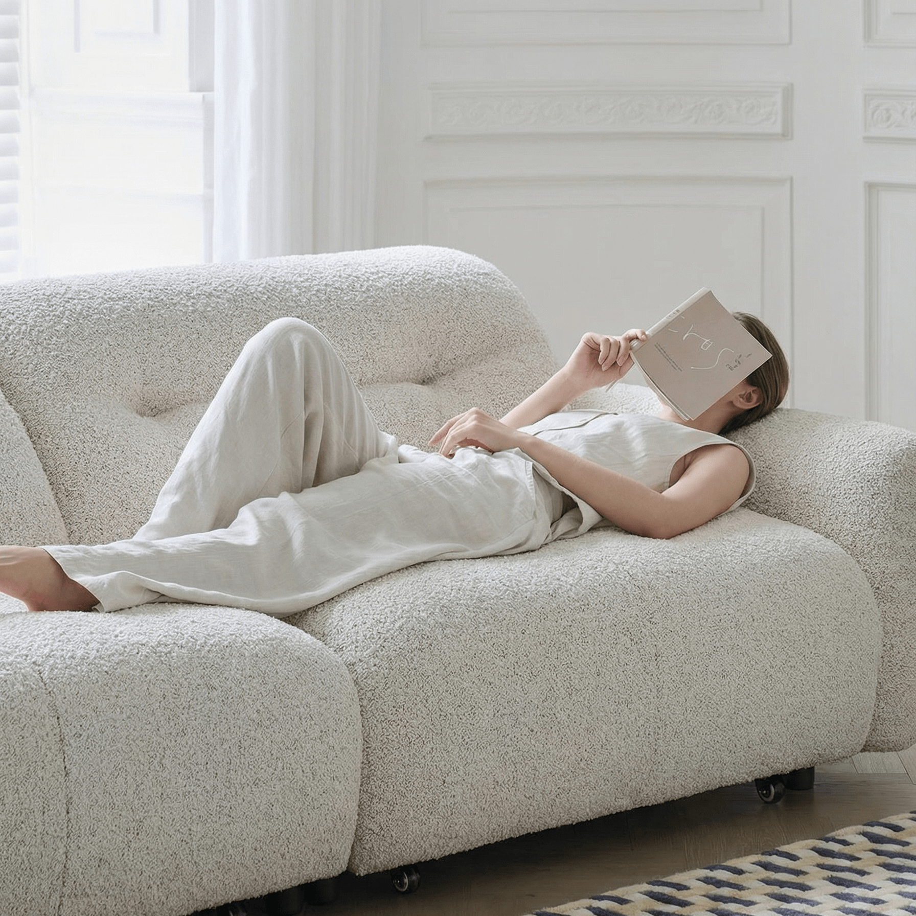 Beige(Boucle Fabric)