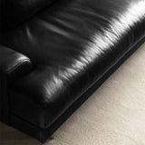 Modern Luxurious Leather Sofa with Adjustable Headrest
