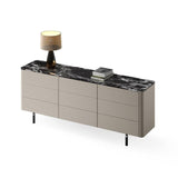 Stone 9-Drawer Dresser Buffet Cabinet with Ample Storage