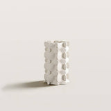 Sculptural Ceramic Vases with Wavy Texture for Home Decor