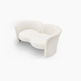 Swivel Sofa Chair Nordic Elegant Curved Accent Chair