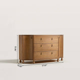 Vintage Entryway Cabinet Hallway Storage Console with Drawers