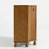 Vintage Entryway Cabinet Hallway Storage Console with Drawers