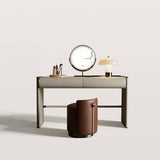Modern Makeup Vanity with LED Lighted Mirror&Marble Top