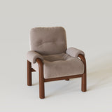 Mid-Century Lounge Chair Cloud Upholstered Armchair