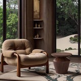Mid-Century Lounge Chair Cloud Upholstered Armchair