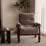 Mid-Century Lounge Chair Cloud Upholstered Armchair