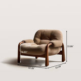 Mid-Century Lounge Chair Cloud Upholstered Armchair