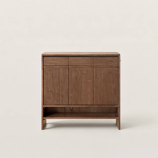 Mid-Century Entryway Shoe Storage Organizer with Large Capacity
