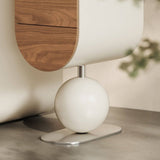 Sculptural Arched Storage Cabinet with Asymmetrical Design