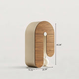 Sculptural Arched Storage Cabinet with Asymmetrical Design