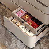 Modern Extendable Makeup Vanity Desk with Lift Mirror