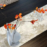 Luxury Texture Table Runner with Tassels for Dining Table