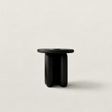 Curved Coffee Table Set with Matching Round Side Table