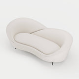 Organic Freeform Curved Sofa for Living Room