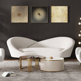 Organic Freeform Curved Sofa for Living Room
