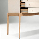Minimalist Sideboard Storage Cabinet with 6 Drawers