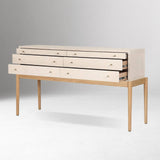 Minimalist Sideboard Storage Cabinet with 6 Drawers