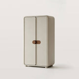 Modern Wardrobe with Sliding Doors and Curved Corners