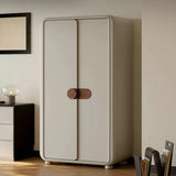 Modern Wardrobe with Sliding Doors and Curved Corners