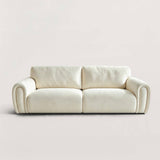Curved Arm 2-Seater Sofa with Thick Comfort Cushions