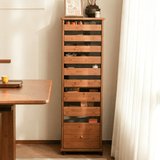 Multi-Drawer Storage Cabinet on Wheel with Compartments
