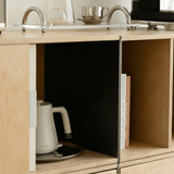 Modular Storage Cabinet with Drawers and Shelves