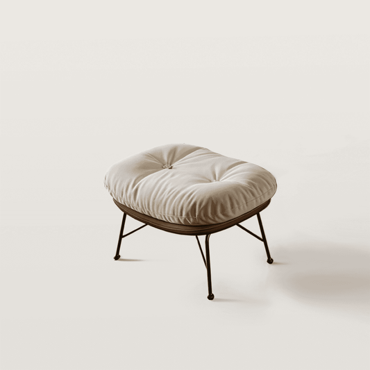 Multi-functional Cushioned Footstool for the Living Room