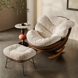 Multi-functional Cushioned Footstool for the Living Room