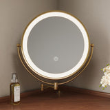 Small Corner Makeup Vanity Cupboard Dressing Table