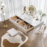 Transparent Acrylic Makeup Vanity Table Set