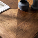 Mid Century Modern Square Coffee Table with Storage