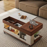 Modern Lift Top Coffee Table with Hidden Storage