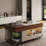 Modern Lift Top Coffee Table with Hidden Storage