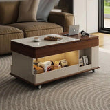 Modern Lift Top Coffee Table with Hidden Storage
