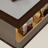 Modern Lift Top Coffee Table with Hidden Storage
