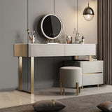 Modern Makeup Vanity Set with Storage