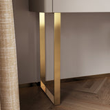 Modern Makeup Vanity Set with Storage