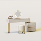 Modern Makeup Vanity Set with Storage