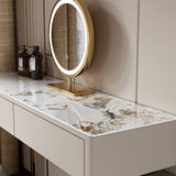 Modern Makeup Vanity Set with Storage