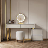 Modern Makeup Vanity Set with Storage
