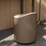 Modern Makeup Vanity with Marble Countertop and Lighted Mirror