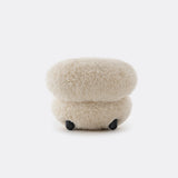Modern Plush Lounge Chair High Back Lazy Sofa