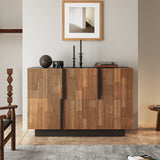 Modern Sideboard Buffet Shoe Storage Cabinet with Shelf