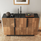 Modern Sideboard Buffet Shoe Storage Cabinet with Shelf