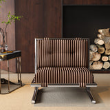 Upholstered Single Accent Chair Lounge Side Chair Set