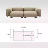 Modern Sectional Lounge Sofa Over Sized Deep Seated Couch