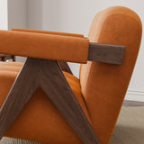 Minimalist Lounge Chair Upholstered Accent Chair