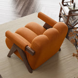 Minimalist Lounge Chair Upholstered Accent Chair